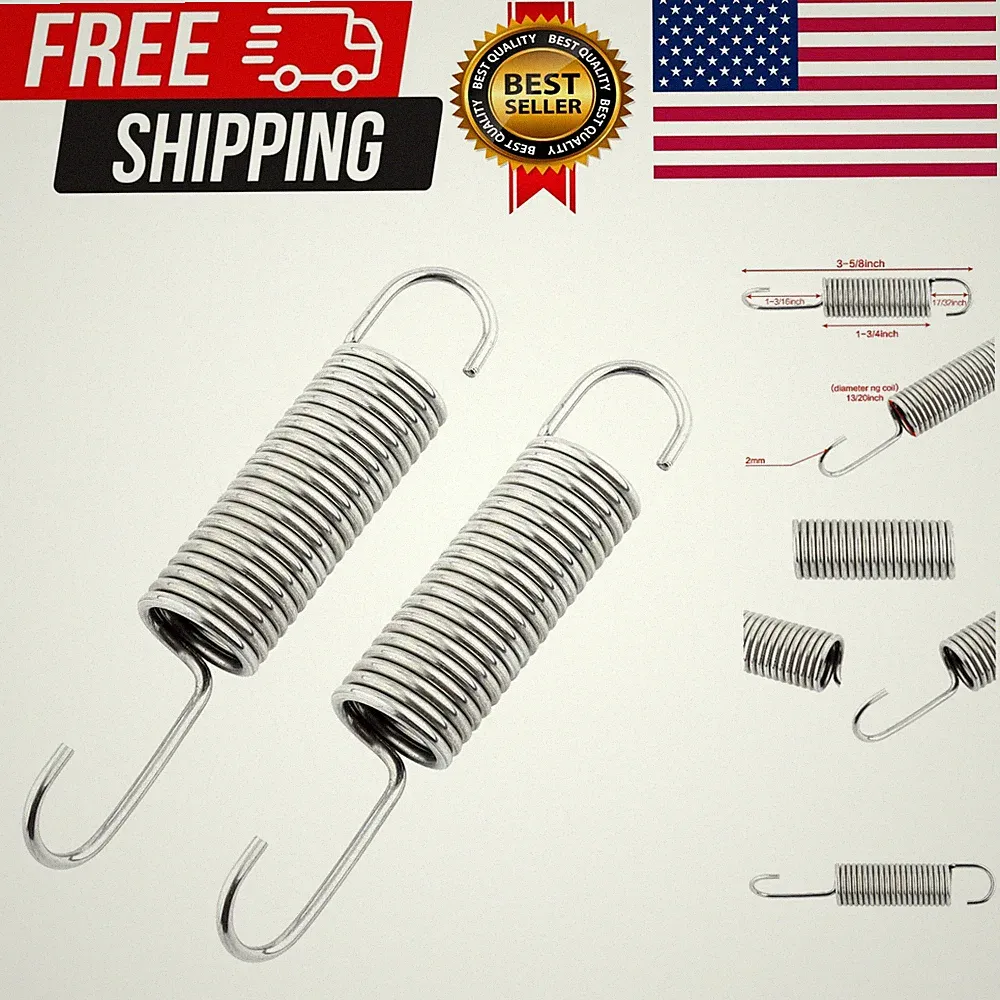 3-5/8"Stainless Steel Replacement Recliner Sofa Mechanism Tension Spring - Lo...