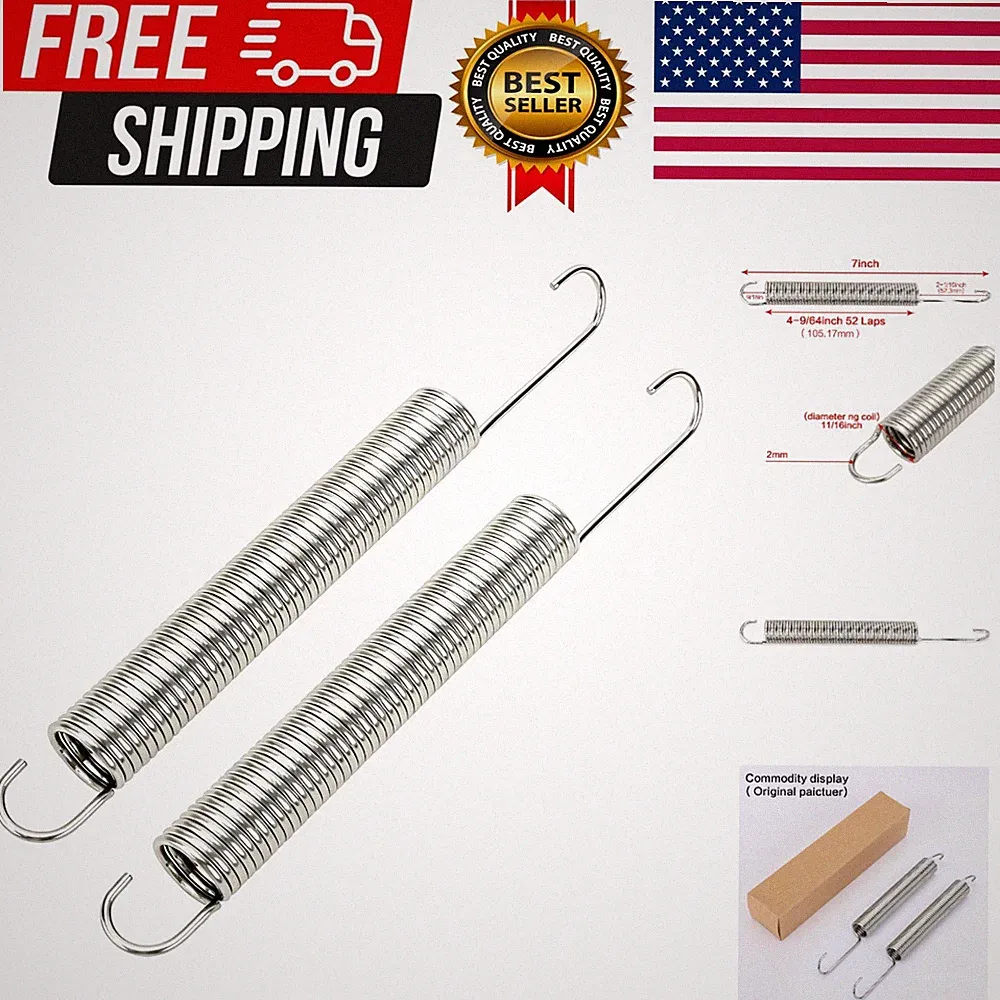 7 inch 2Pcs Stainless Steel Replacement Recliner Sofa Chair Mechanism Tension...