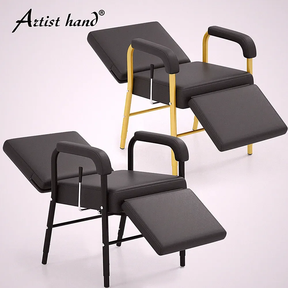 Black Reclining Shampoo Chair Barber Salon Beauty Spa Hair Styling Equipment