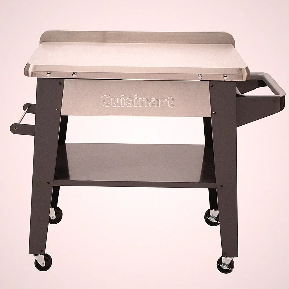 CUISINART CPT-194 OUTDOOR STAINLESS STEEL GRILL PREP TABLE - STAINLESS STEEL