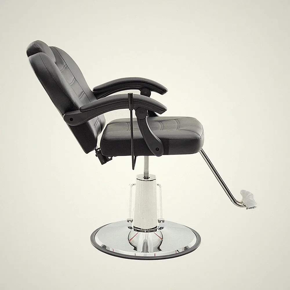 Stylist 102°-140° Reclining Hydraulic Barber Chair 360° Swivel Salon Chair Hair
